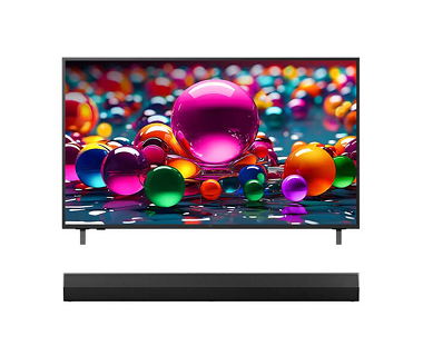 LG 울트라 HD 스마트 65인치 TV + 사운드바