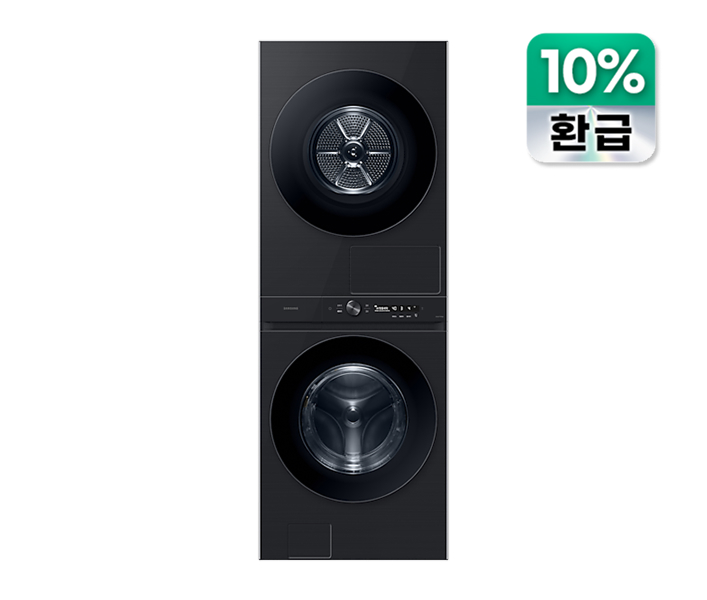 BESPOKE 그랑데 AI 원바디 Top-Fit 세탁기 24kg+건조기 20kg