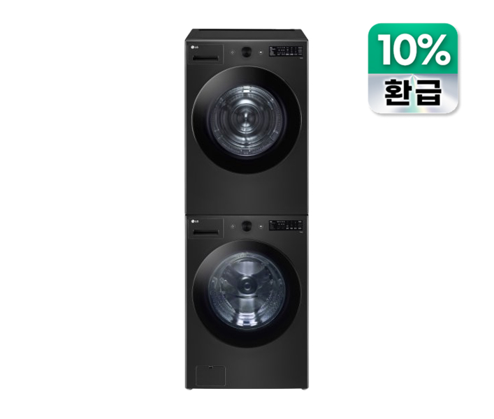 트롬 오브제컬렉션 세탁기 24kg + 건조기 20kg